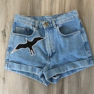 HAWAIIAN HANDPRINTED SHORTS